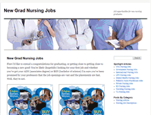 Tablet Screenshot of newgradnursingjobs.bloggstar.com