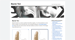 Desktop Screenshot of bipolartest.bloggstar.com