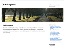 Tablet Screenshot of cnaprograms.bloggstar.com